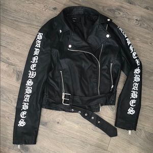 Leather jacket